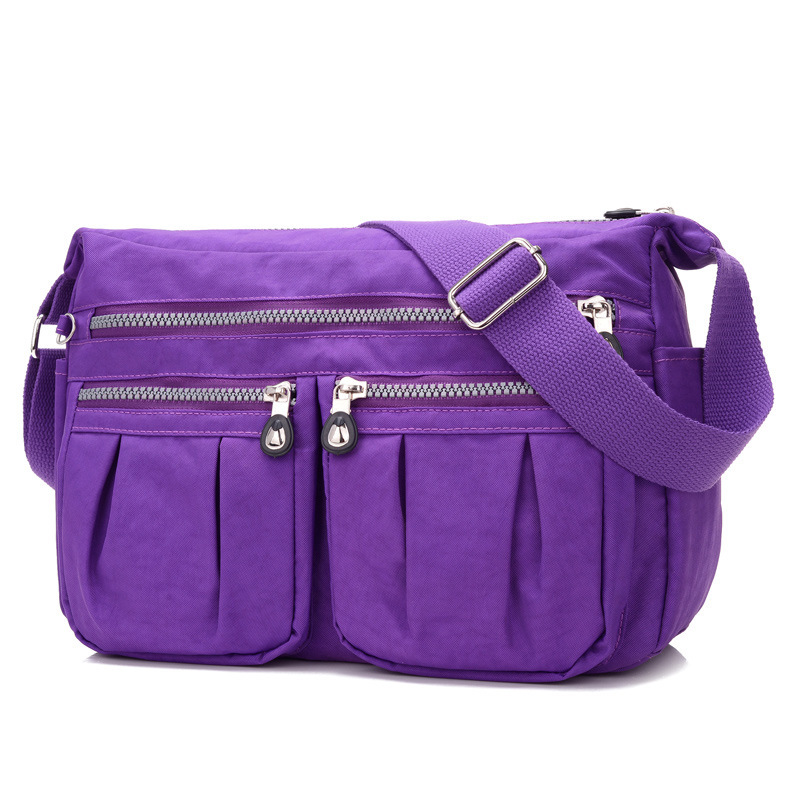 new pattern Trend Nylon bag leisure time Handbag Occident fashion One shoulder Diagonal Oxford light lady Cloth goods in stock