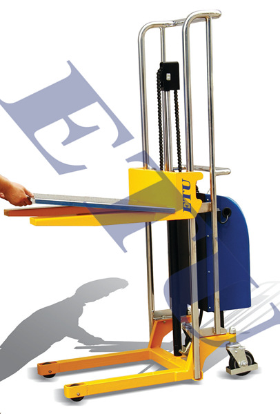 ETU易梯优,400Kg半电动轻型堆高车,工位车,可定制