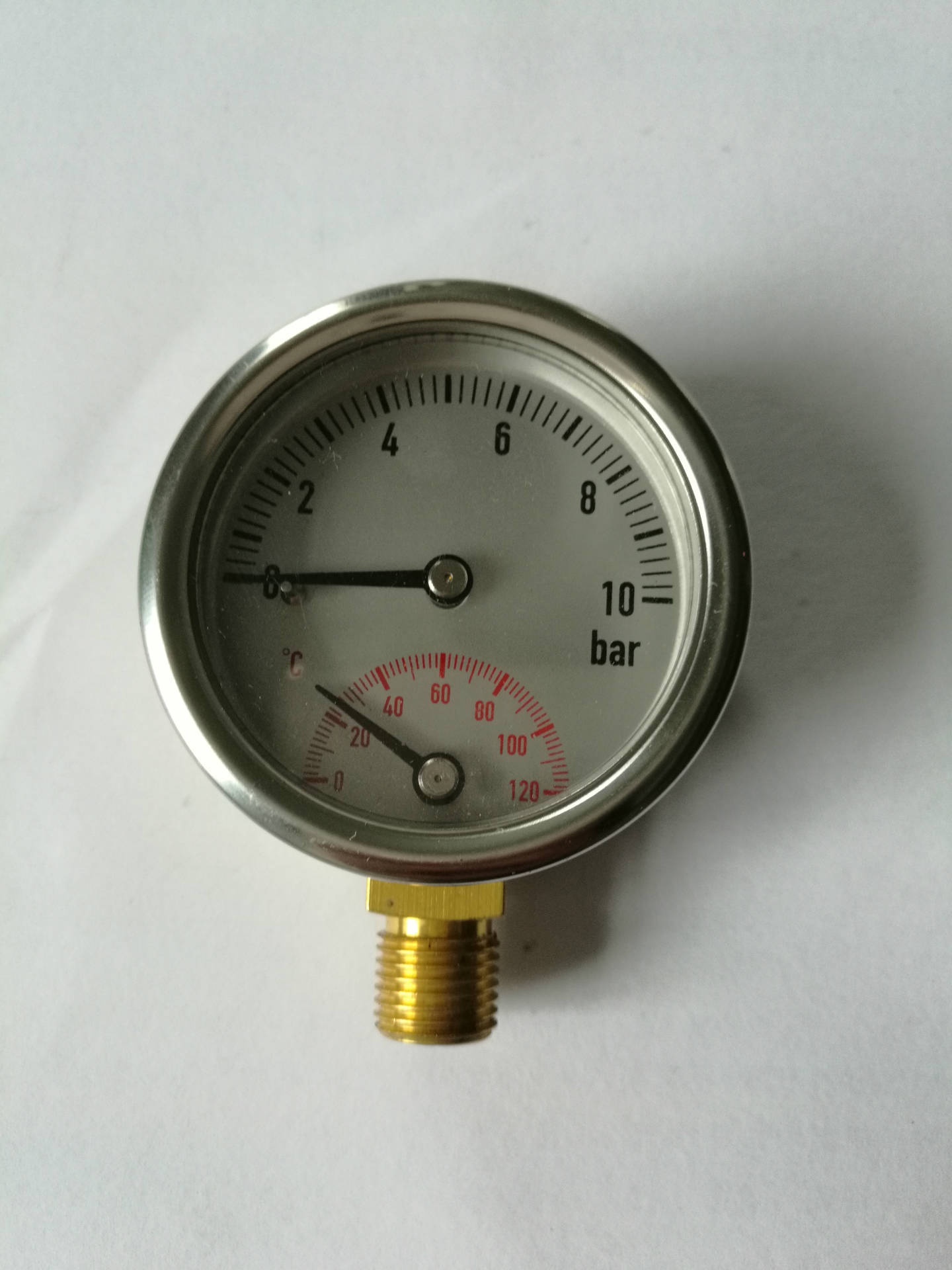 配多功能球阀高端不锈钢温度压力一体表双用表