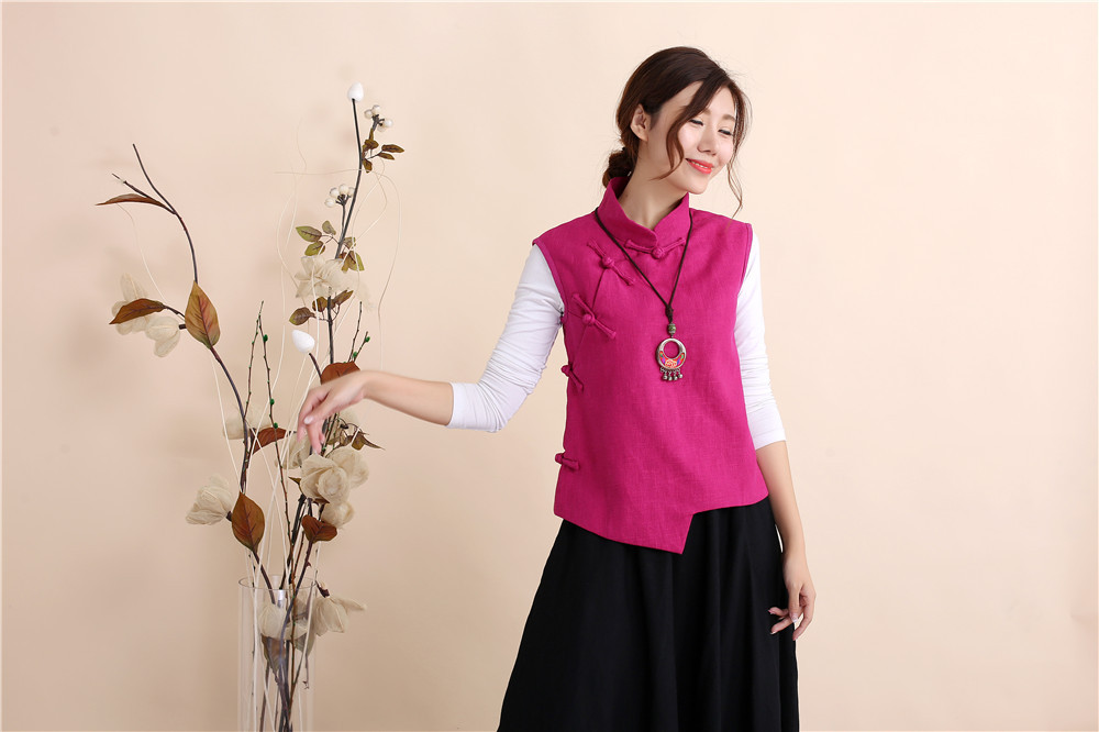 Gilet femme MA FAN TISSU en Chanvre - Ref 3316987 Image 72