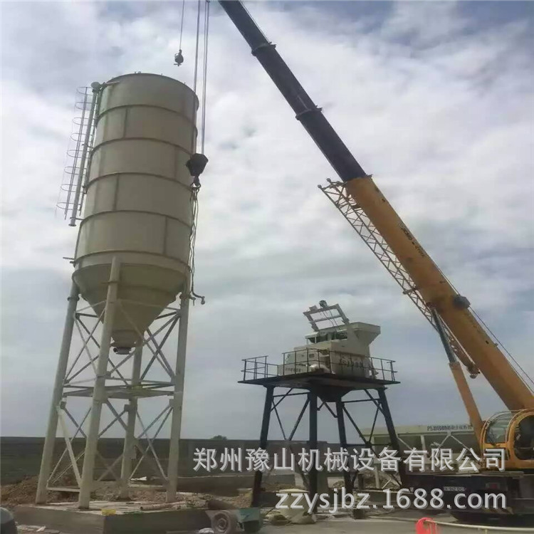 搅拌机之乡水泥搅拌机 混凝土搅拌站 集中控制系统 水泥仓价