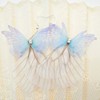 Nami jewelry source manufacturer Fantasy tulle butterfly earrings Ancient wind fairy butterfly dragonfly wings earrings