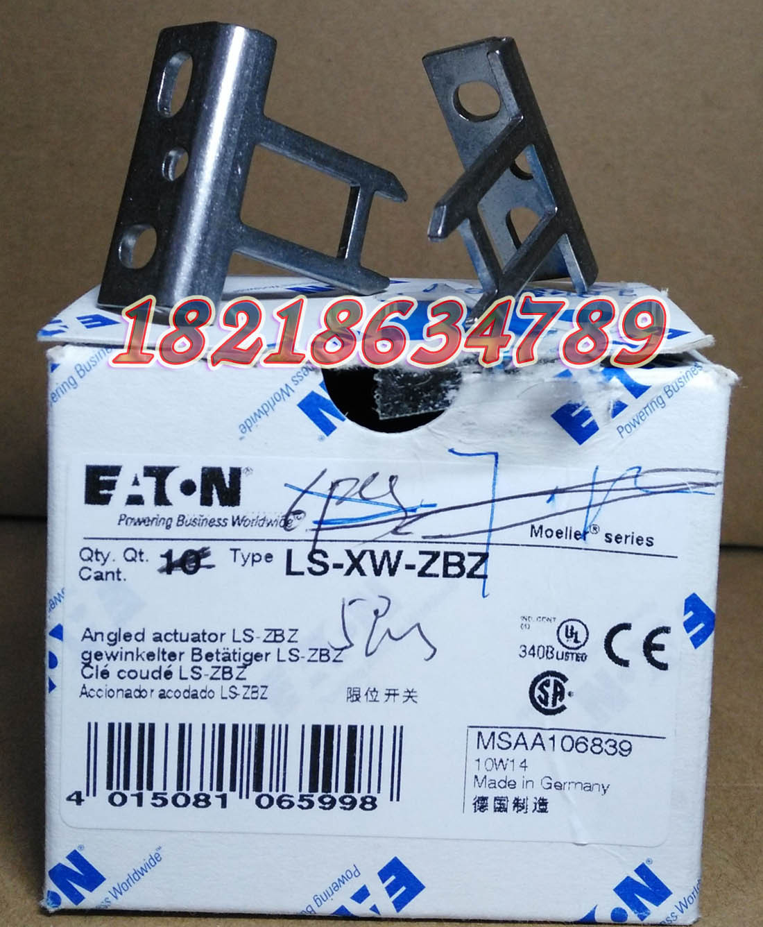 EATON安全限位开关操动头LS-XW-ZBZ正品现货