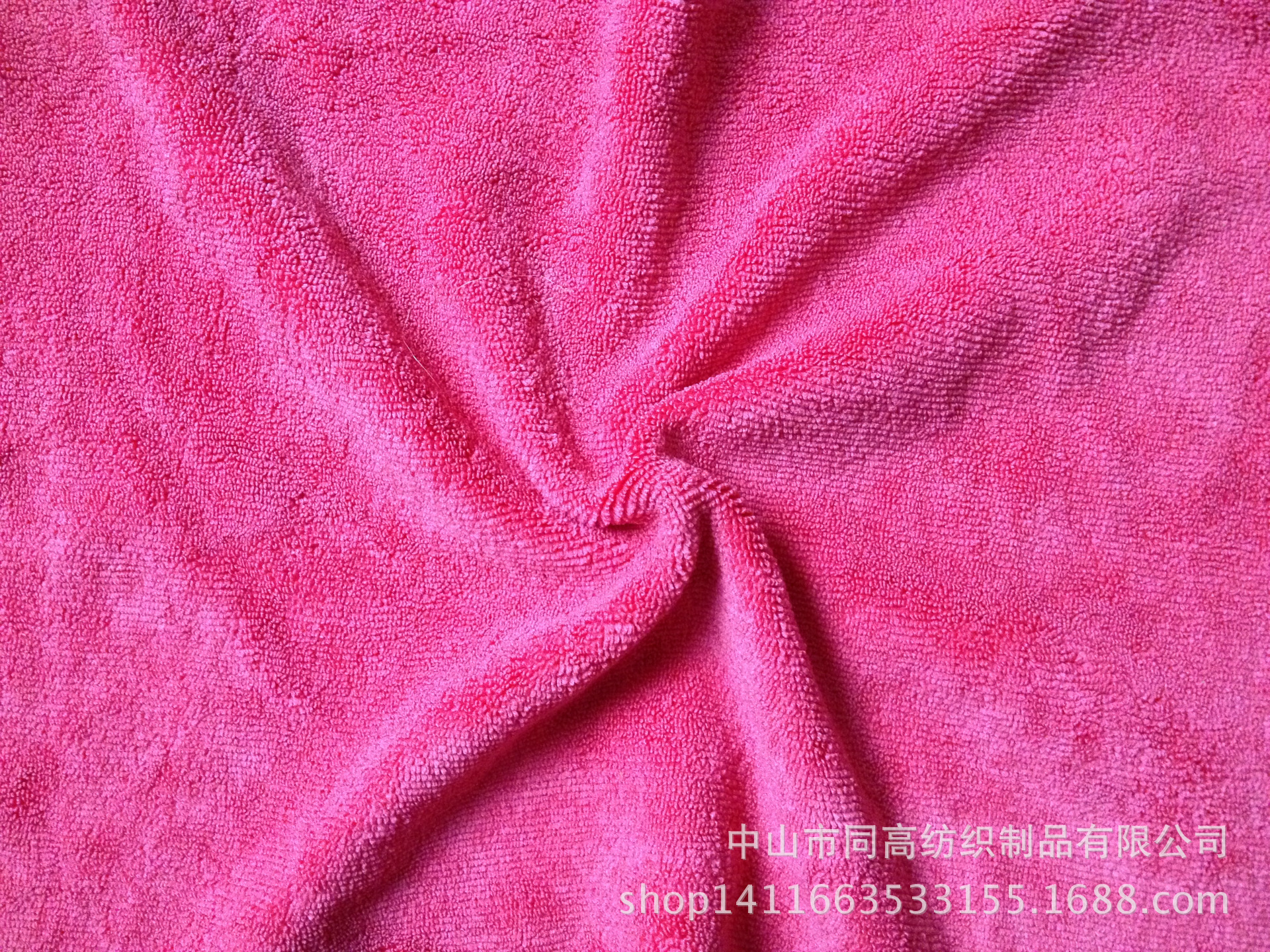 中山厂家直销超强吸水毛巾 超细纤维双面毛巾布车用清洁毛巾布料