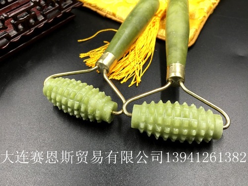 Natural jade beauty device massage stick roller jade massage device beauty jade massage stick
