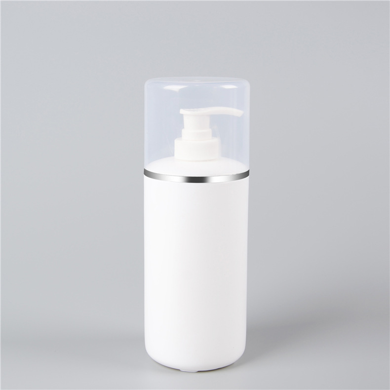 PE400ml现货院装瓶化妆品瓶 发水沐浴露 直身椭圆瓶蛋形瓶批发