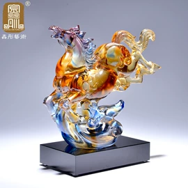 琉璃工艺品;玻璃工艺品