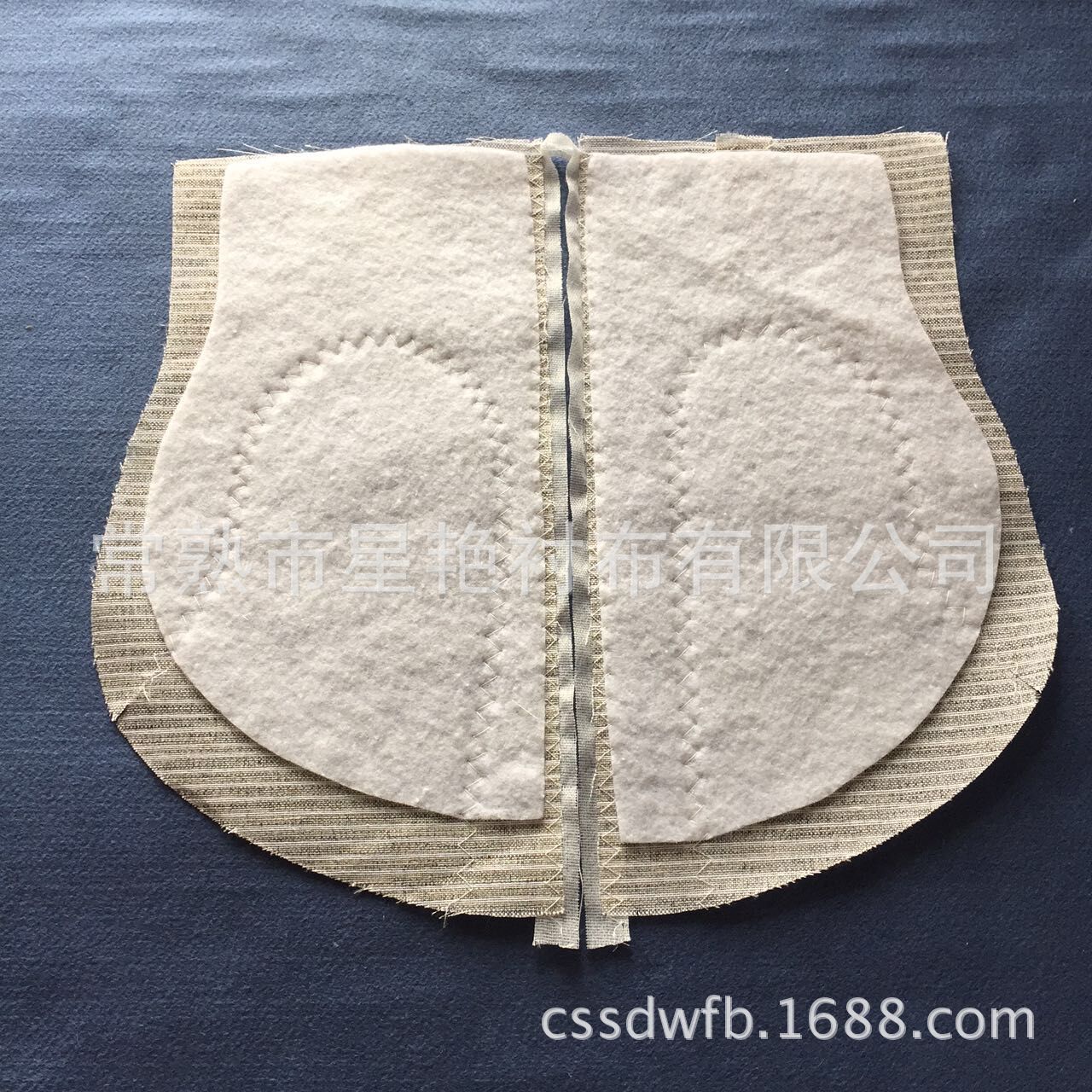 开叉胸衬 黑炭衬 西装挺胸衬 成品黑炭衬 服装胸片衬布 厂家直销-阿里巴巴
