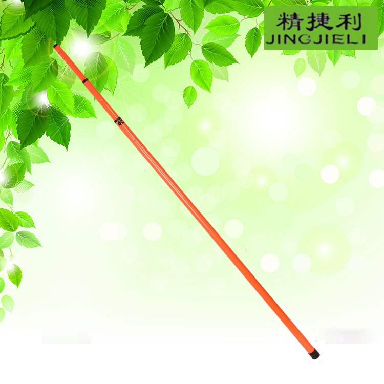 厂家直销3.65米卡扣厂家直销量大优铝合金三节伸缩杆 精捷利牌高