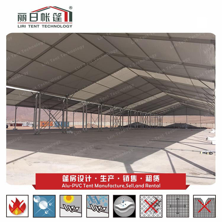 2sets 20X80m tent with 6m side