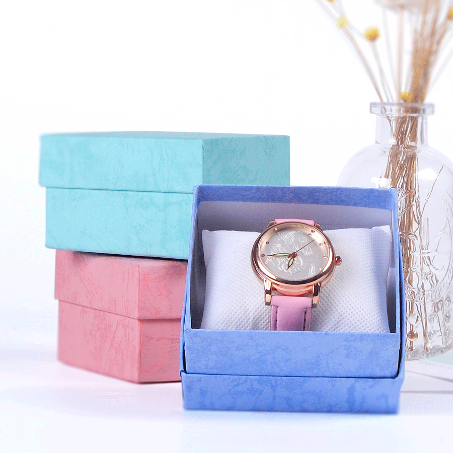 简约时尚首饰盒包装饰品礼品盒带小枕头手表包装盒子厂家定做批发