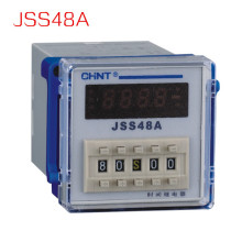 正泰时间继电器JSS48A AC220V HD48S 数显延时继电器