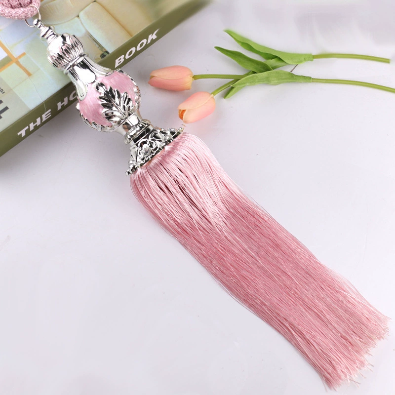 Современные кисточкой занавес висит мяч покрытием большой ваза занавес ремень веревка занавес висит мяч