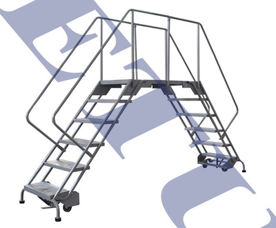 ETU Yitiyou brand,Steel Assembled Assembly line Fixed Bridge Cross bridge ladder