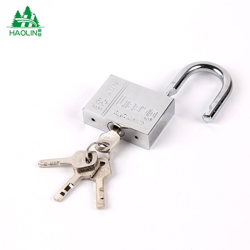 [Direct supply from the manufacturer] Anti-theft cabinet lock open padlock waterproof square blade padlock blade lock 40mm