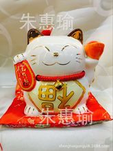 9寸招财猪，又名牵手，幸福美满之意，家中摆设，送礼佳品