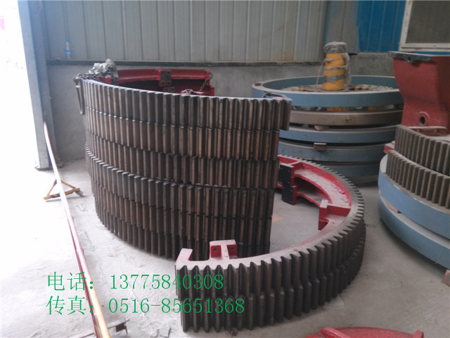 磷酸法活性炭转炉大小齿轮134齿20模活性炭转炉大齿轮宽190