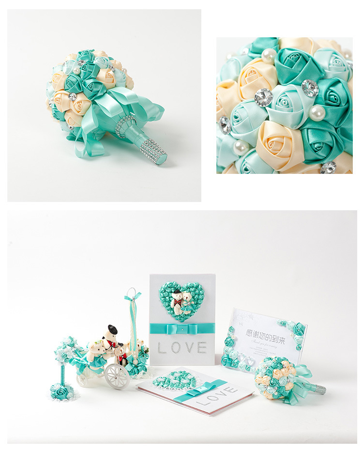 蒂芙尼蓝手棒花