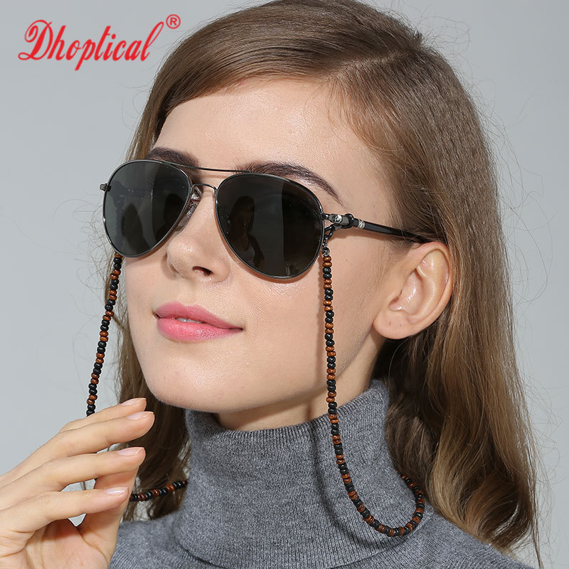 Eyewear chain,Wooden spectacle rope,Retro Europe and America Eyewear chain Sunglasses rope E002