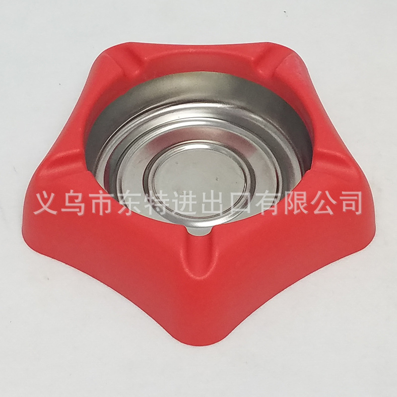 厂家直销不锈钢炫彩海星造型烟灰缸酒吧ktv网咖烟缸批发详情图4