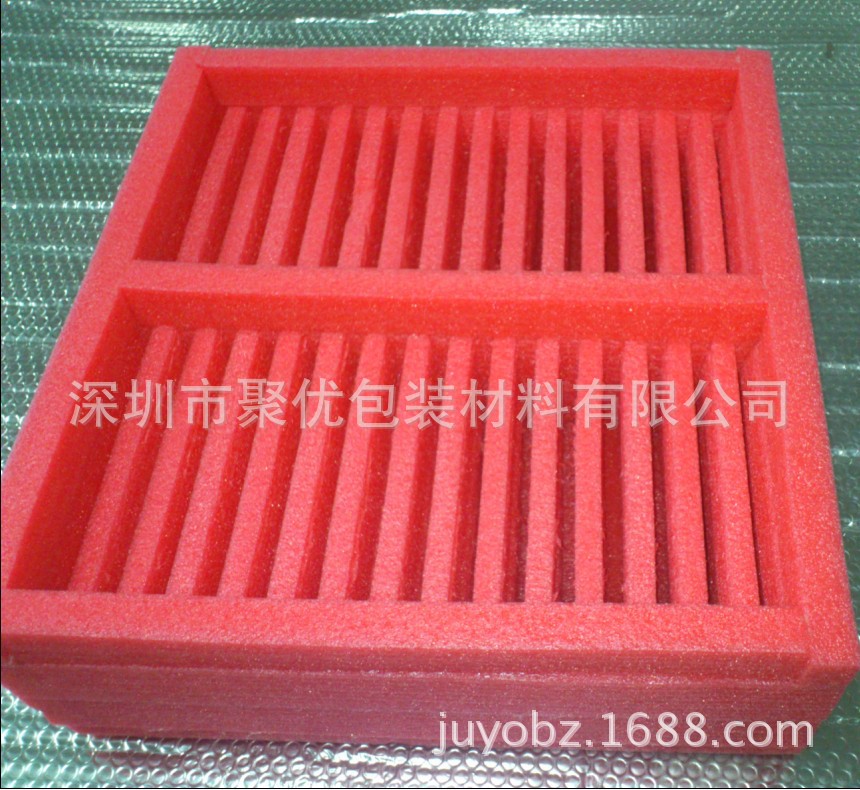 厂家生产防震防潮珍珠棉盒子箱子托盘 epe缓冲防震运输包装定做