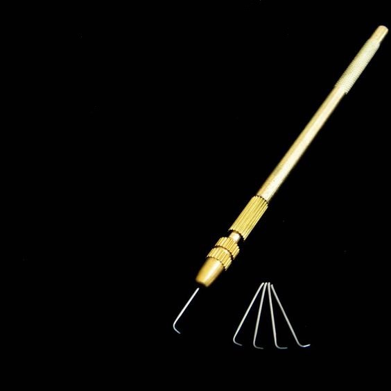 ȫ˿˼ٷLace wigװ1+4Ventilating Needle