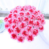 Factory Direct Sale Carnation Simulation Flower Wholesale Single Pseudo -Flower Decoration Silk Flower Mother's Day Decoration Teacher's Day spot