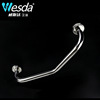 Manufactor Direct selling Shower Room Stainless steel bathtub Handrail hotel bathroom Handrail TOILET the elderly Handrail W-0126