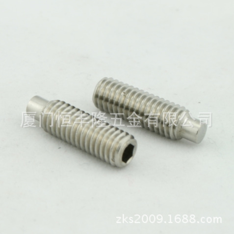 不锈钢304圆柱端紧定机米止付螺丝DIN915 SKT SET SCR WITH DOG