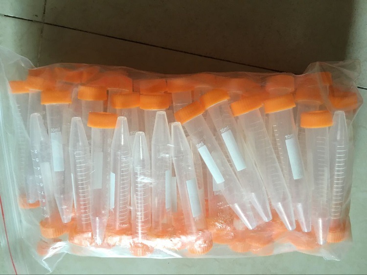 15ML螺口 尖底 带刻度 离心管 15ML罗口 螺帽  100支/包