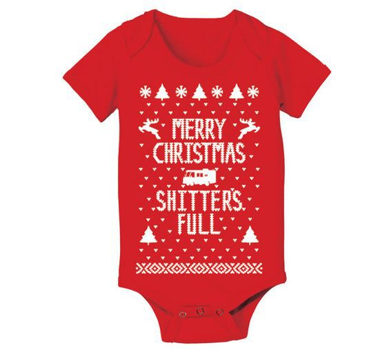 Children's Christmas jumpsuit boys and girls letter short sleeve Christmas suit_voghion.com