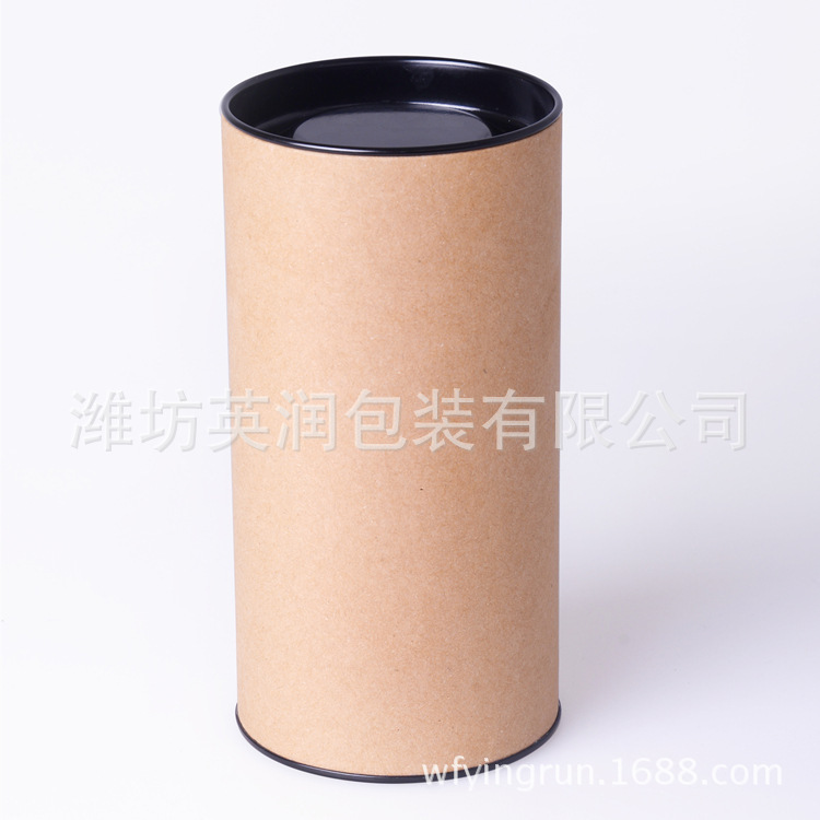 山东纸筒批发 纸罐等礼品包装筒 卷边全纸圆形筒密封