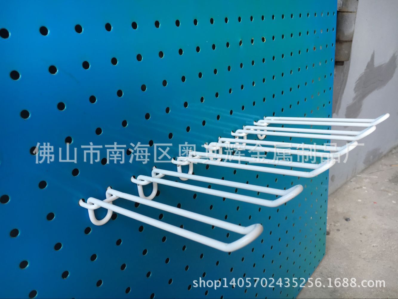 金属工具挂钩 架架洞洞板铁钩 U形双线爪钩 陈列架工具挂钩