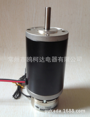 63mm直流有刷电机 带刹车 带抱闸 带失电制动器 永磁直流有刷电机