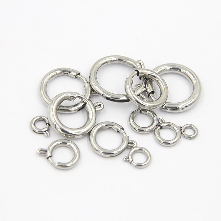 Simple Style Style 1 Piece 304 Stainless Steel Solid Color Jewelry Buckle