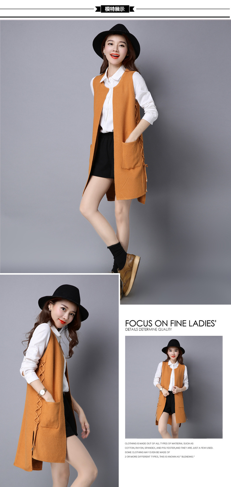 Gilet femme en Tricot - Ref 3318347 Image 18