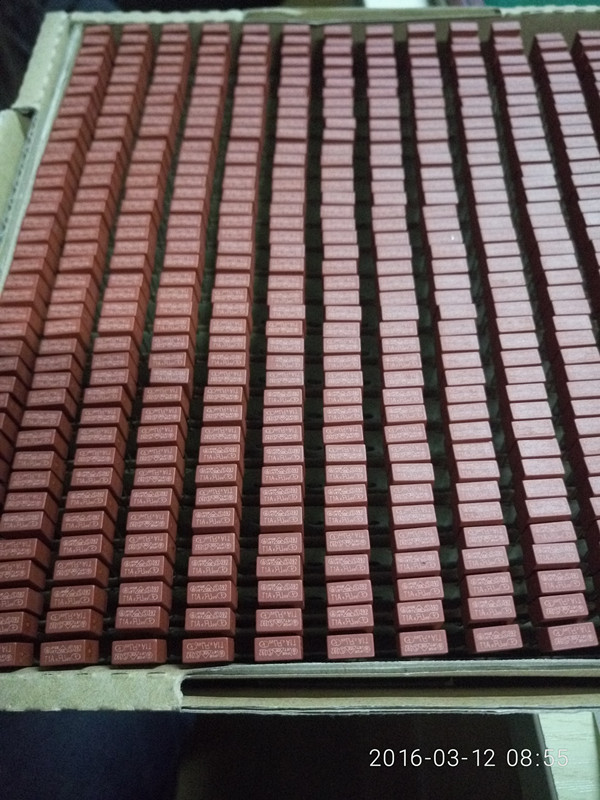 方形保险丝392红褐色 T2A250V 编带慢断/快断