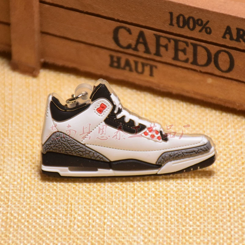 [Качественное подтверждение air jordan AJ3 3 ключодержатель]