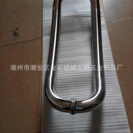 厂家不锈钢门拉手玻璃门拉手  淋浴房型圆管拉手半圆形 拉手