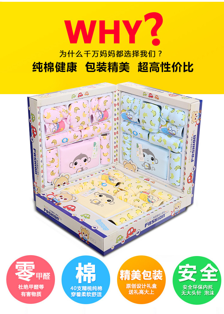 Coffret cadeau pour nouveau-né - Vêtements + Accessoires - Ref 1957853 Image 7