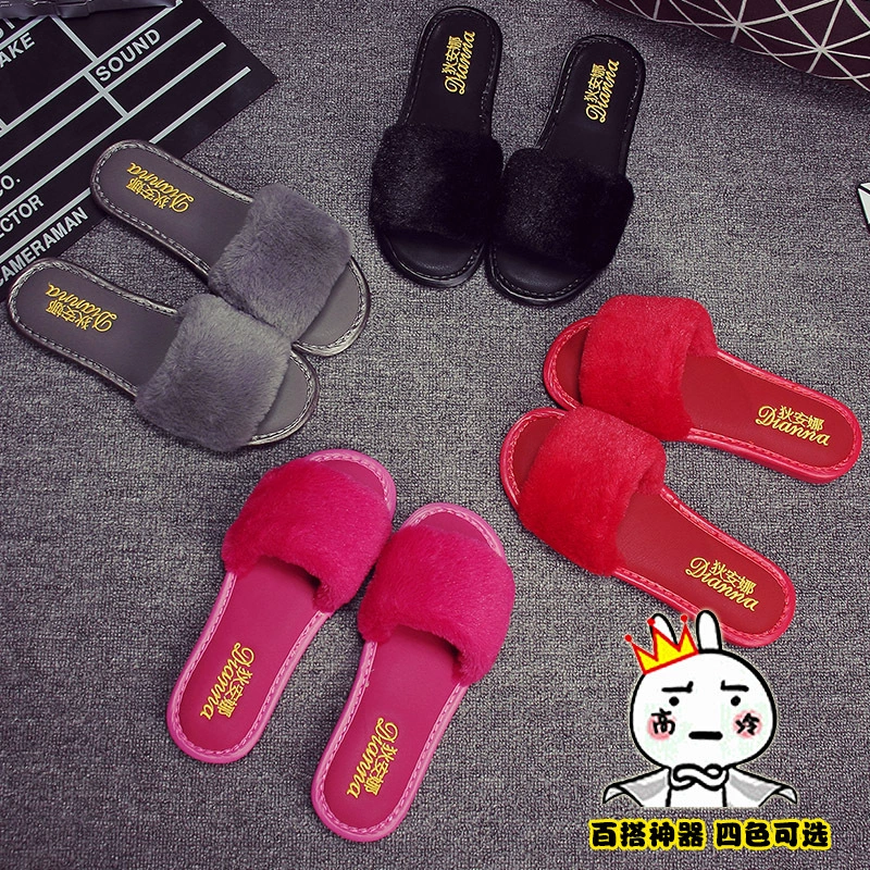 Домашние новые хлопковые тапочки пары Женские тапочки с деревянным полом тапочки Мао теплые хлопковые тапочки поколение волос