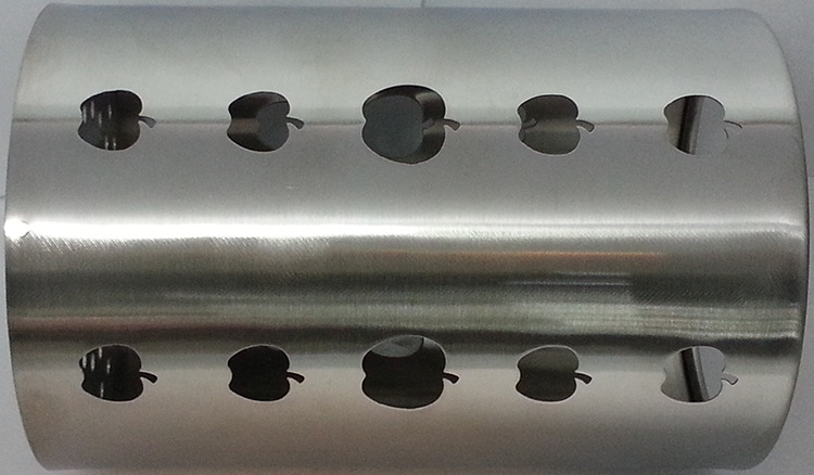 Factory direct sales of stainless steel chopstick cages, apple seat punching chopstick buckets, restaurant tableware buckets, cookware buckets detail image 9