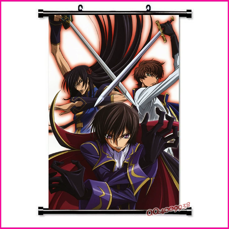 [Code Geass 反叛的鲁路修动漫挂画布画 厂家直销外贸漫展卷轴批发]