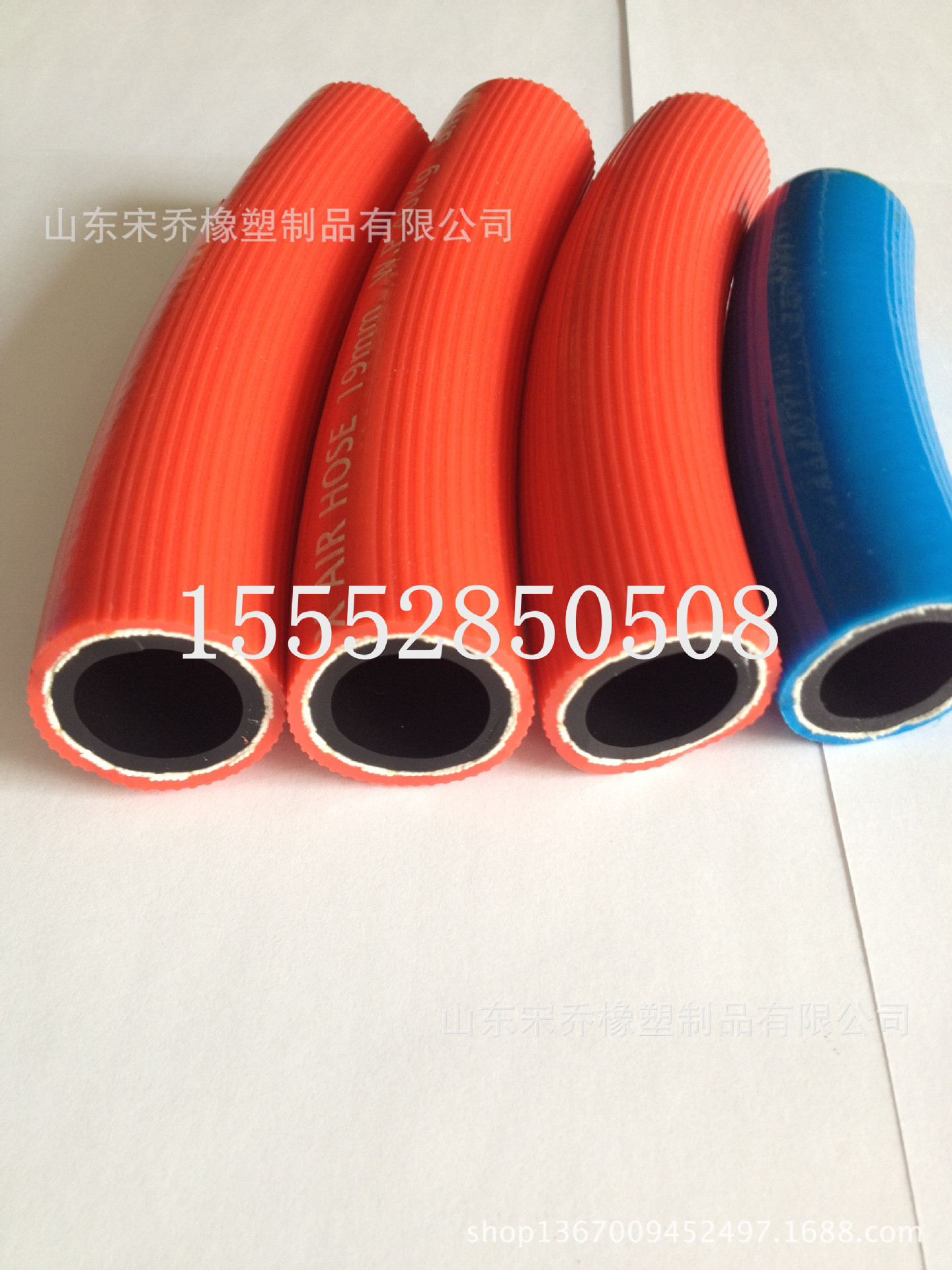 8mm10mm高压氧气管乙炔管高压橡胶软管 双色橡塑管 双连管