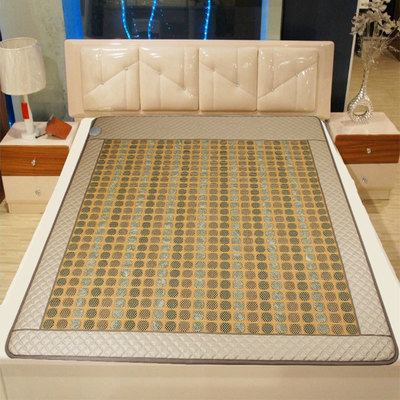 玉石床垫双温双控1.5米碳纤维加热褥垫可定制折叠加厚冬暖夏凉垫|ru