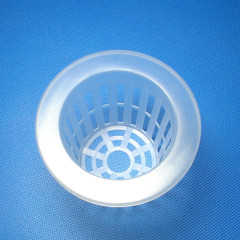 60號溫室大棚無土栽培設備水培圓形加深水培籃安全無毒塑料定植籃