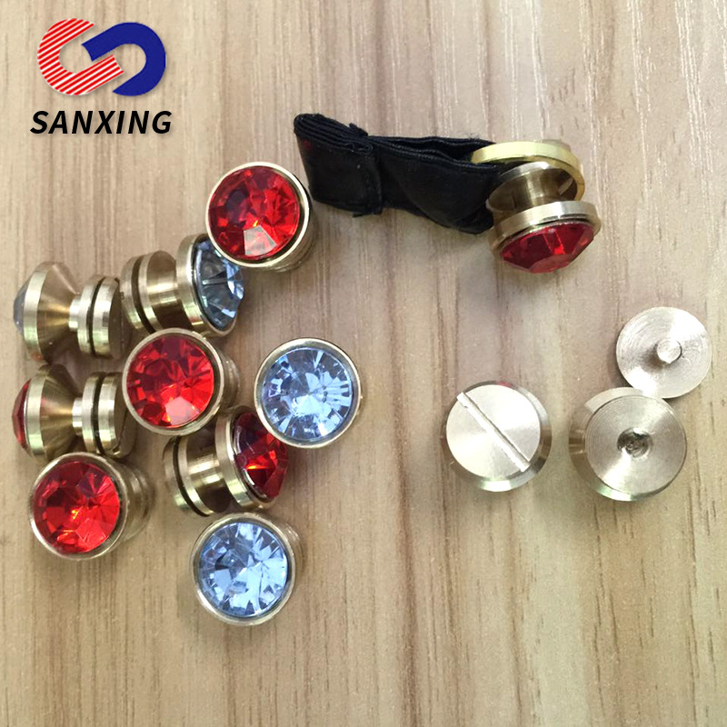 厂家直销雨伞配件加工 伞扣全铜防生锈 晴雨伞宝石钮扣 可定制