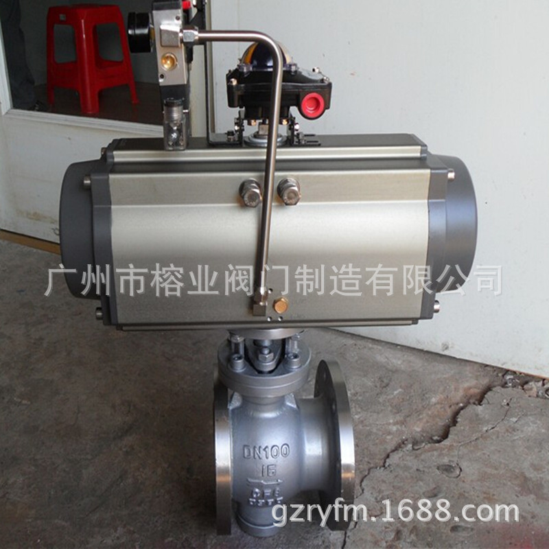 Q641F-16P气动V型球阀正安天泰篮高吉泰巨良天正良精厂家直供现货