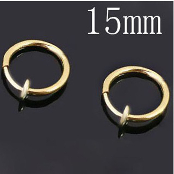 Invisible ear clips