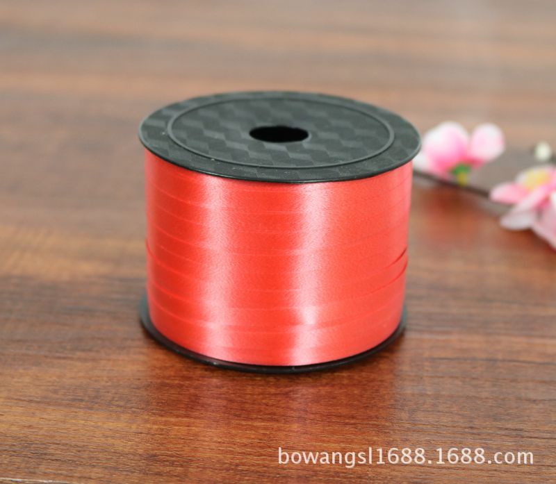 Festival de boda al por mayor suministros globo cinta atado globo cuerda globo cinta lazo 5mm ancho 100 código perla cinturón